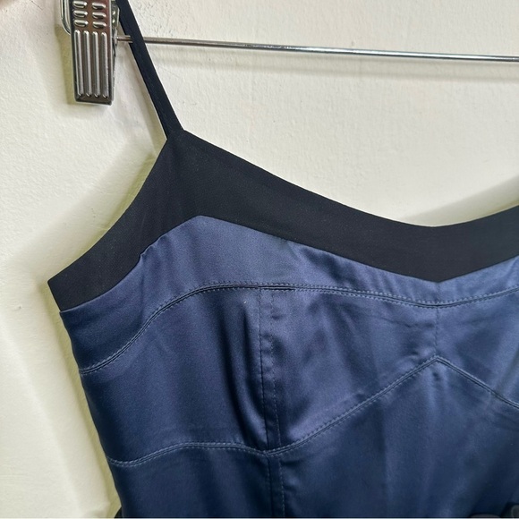 BCBG Generation Short Dress Women's Blue/Black Size‎ 2 Sleeveless  Party Dress - Picture 9 of 14